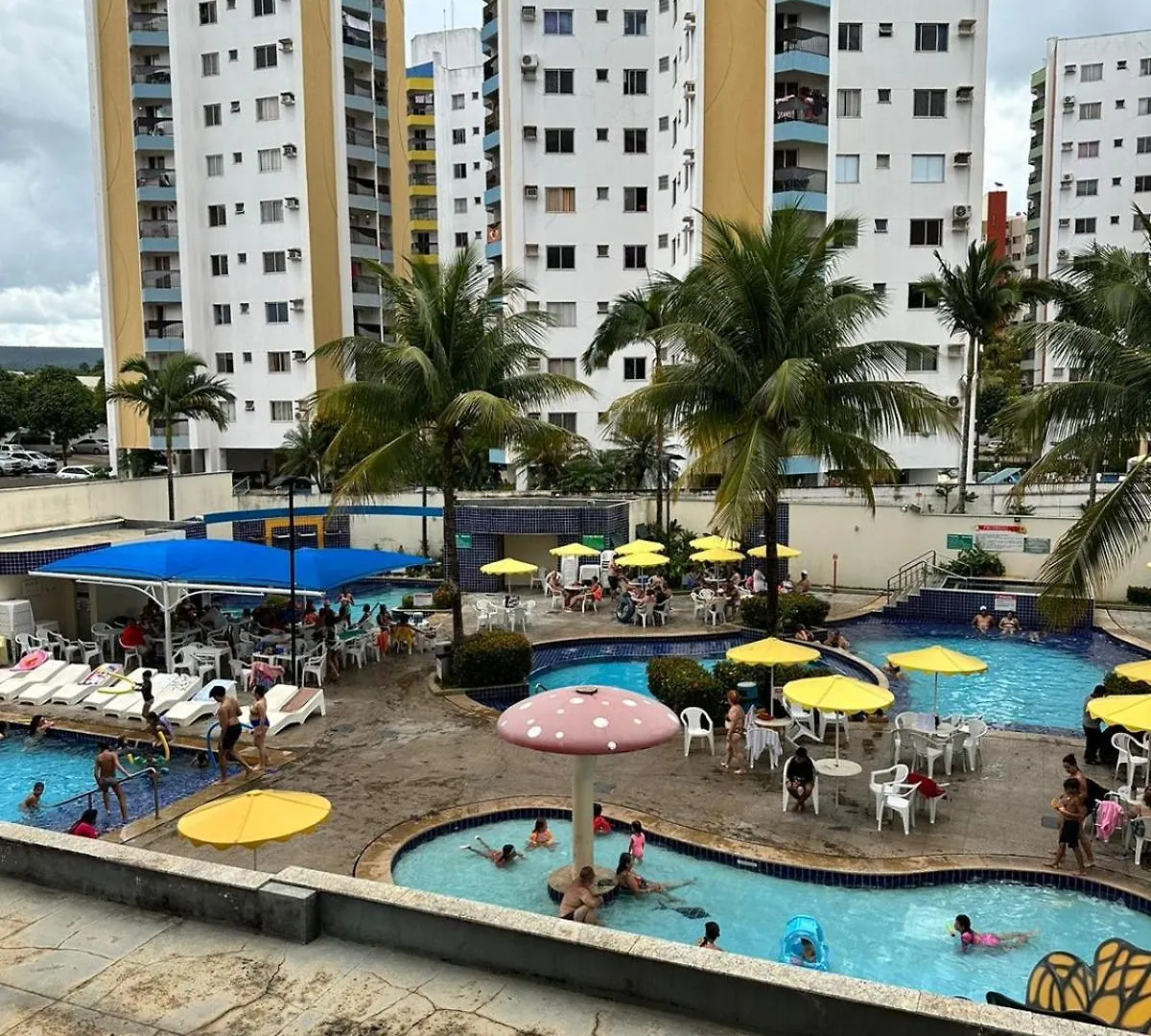 Apartment Jardins Das Thermas - Vista Para Piscina - Nascente Caldas Novas